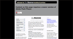 Desktop Screenshot of dansources.com